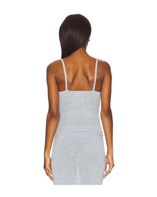 Asta Resort White Carolina Camisole