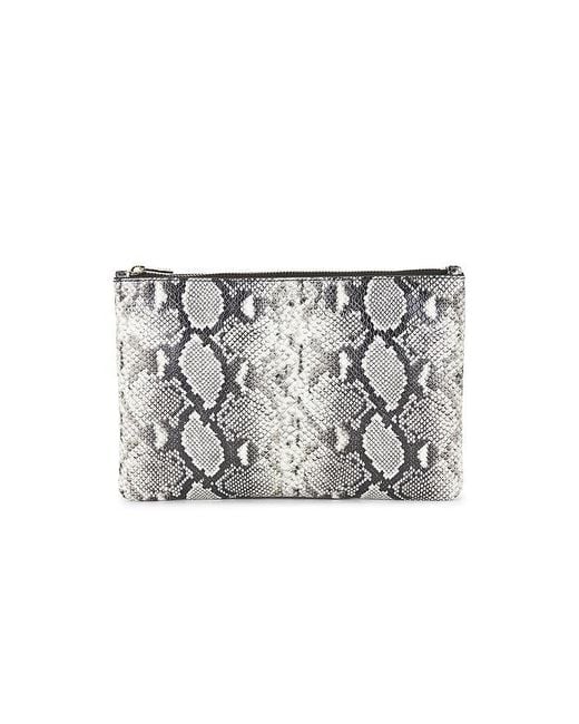 Anine Bing White Elly Large Pouch