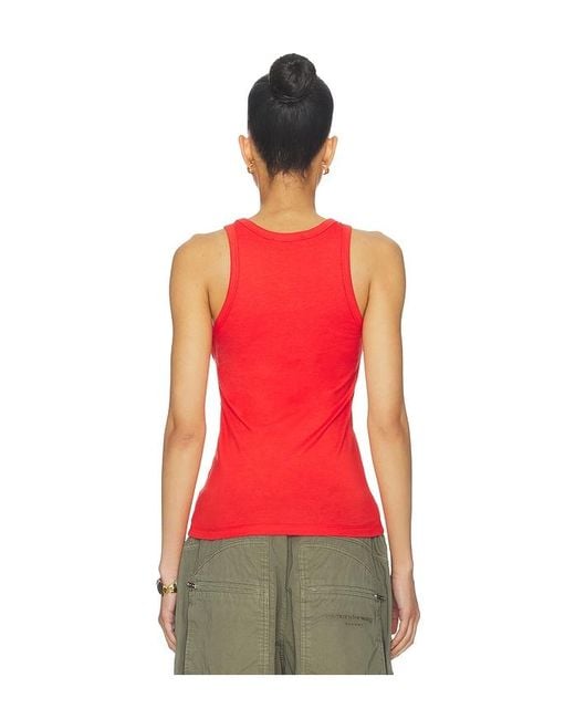 Coperni Red Lightweight Logo Tank Top