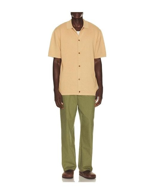Rhythm Textured Knit Shirt in Multicolor für Herren