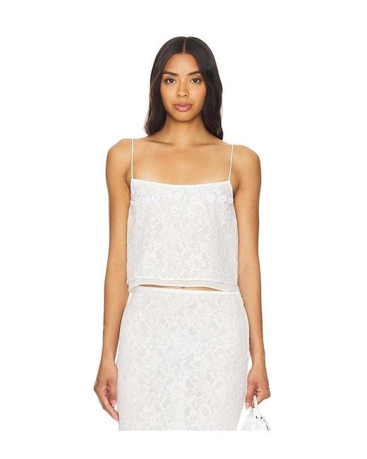 MAJORELLE White Heather Tank