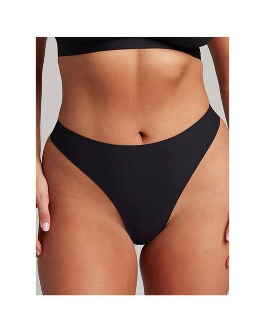 Negative Underwear Black Base High Thong 3-Pack