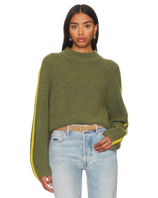 Velvet By Graham u0026 Spencer Teagan Sweater in Green | Lyst