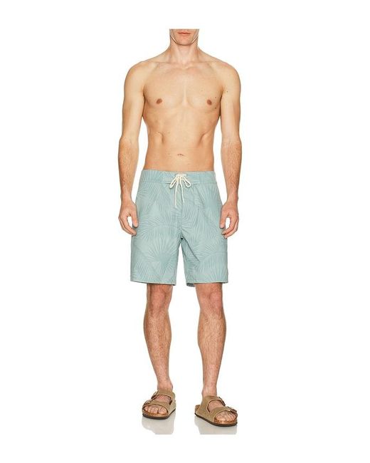 Marine Layer Blue 8 Stretch Board Short for men
