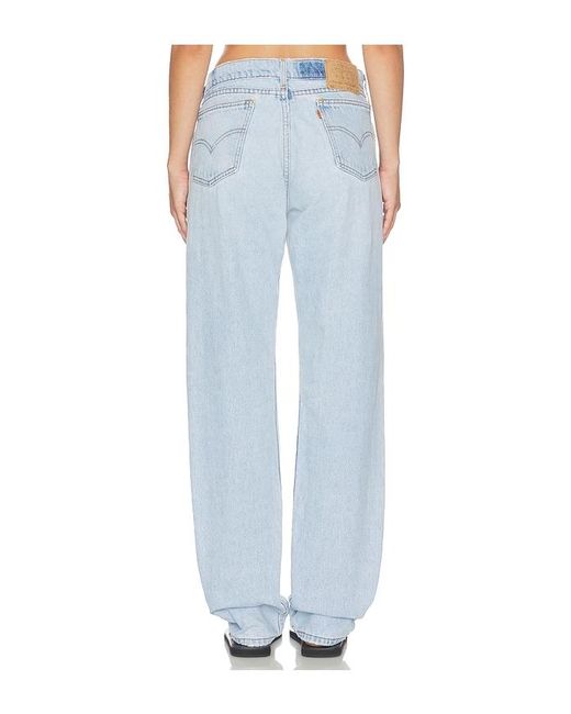 aligrace Blue Low Waist Classic Jean