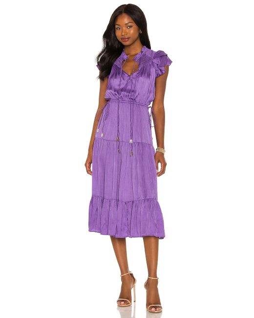 Karina Grimaldi Purple Elliot Dress