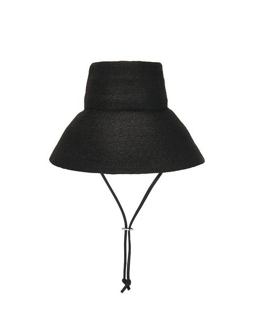 Janessa Leone Black Suni Hat