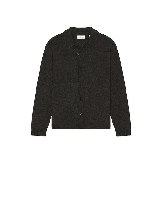 FRAME Black Shirt Sweater for men