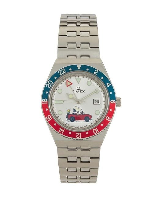 Timex Multicolor Peanuts Q 38Mm Watch for men
