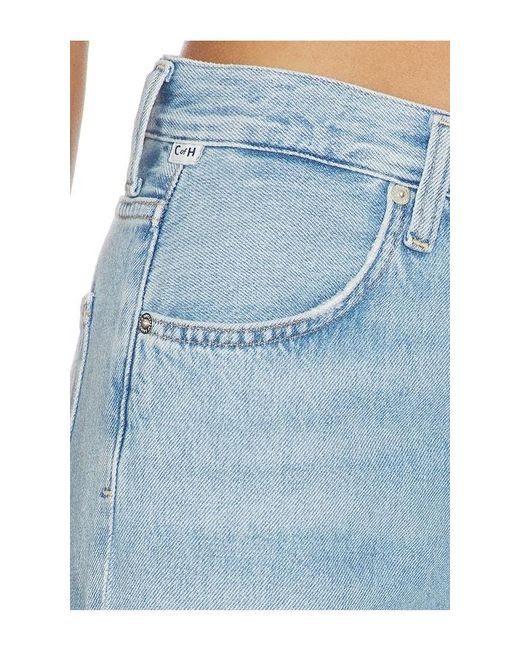 Citizens of Humanity Blue Annina Straight Leg Jeans