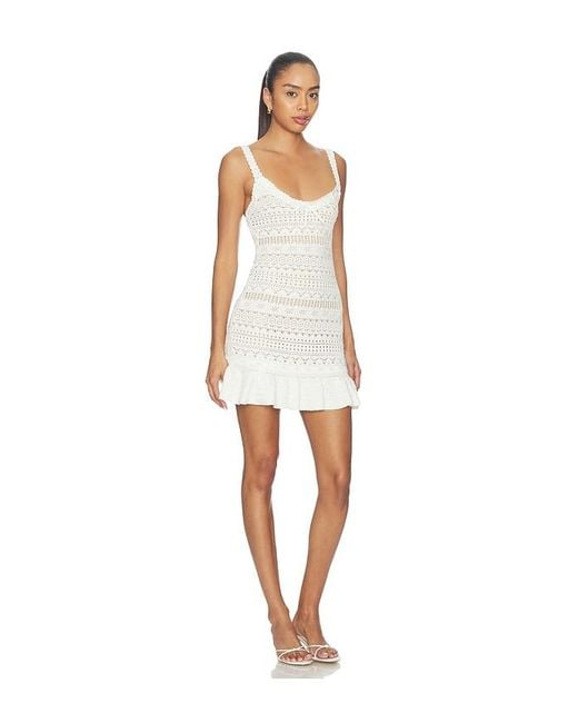 LoveShackFancy White Madiya Dress