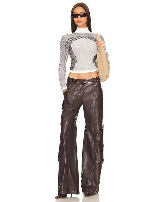 Amanda Uprichard Brown Lucas Pants