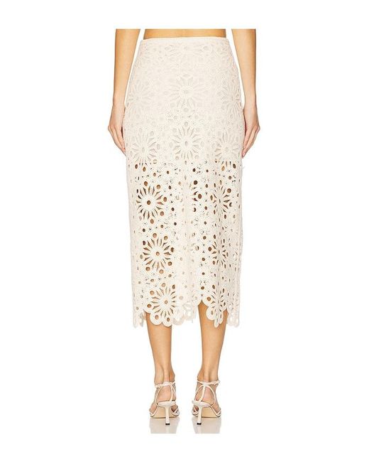 L'academie Natural 'Academie Shay Midi Skirt