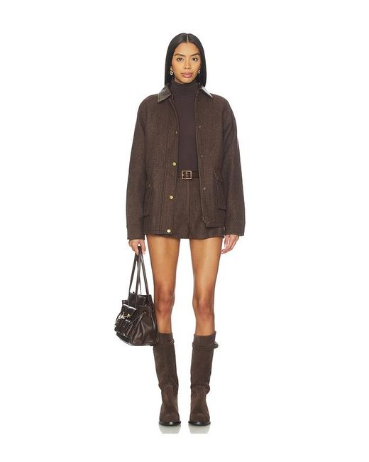 Astr Brown Rylan Jacket
