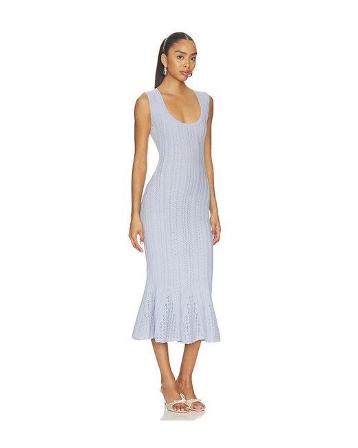 LoveShackFancy White Tayleen Dress