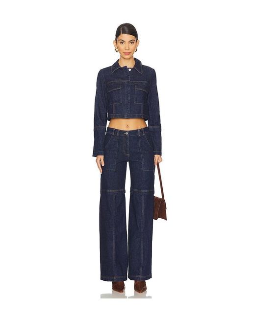Amanda Uprichard Blue Heritage Wash Brady Jeans