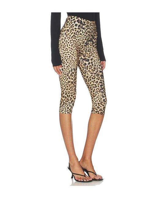 Norma Kamali Multicolor Capri Legging