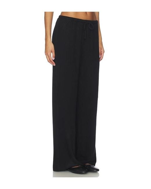 Eberjey Black Cozy Time Pant
