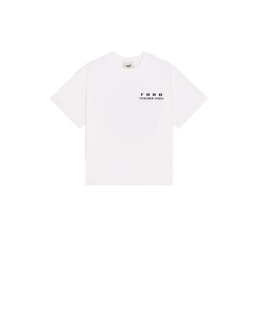 Siegelman Stable Black Printed Graphic Crop T-Shirt for men