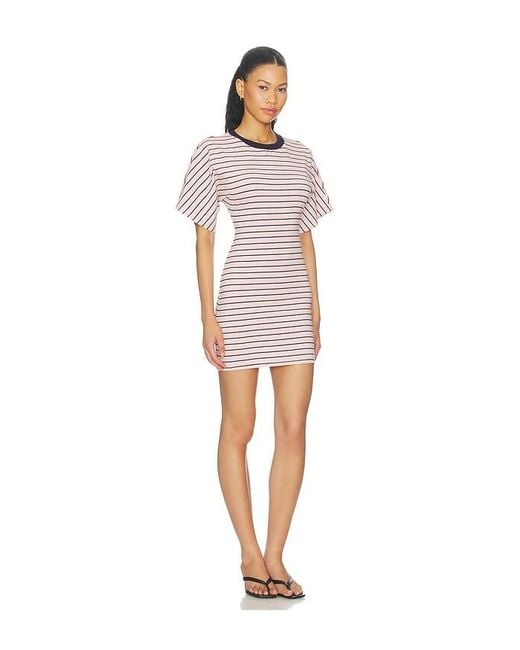 Lovers + Friends White Collins Mini Dress