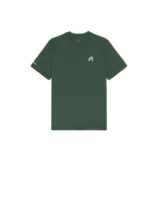 Malbon Green Bermuda Tee for men