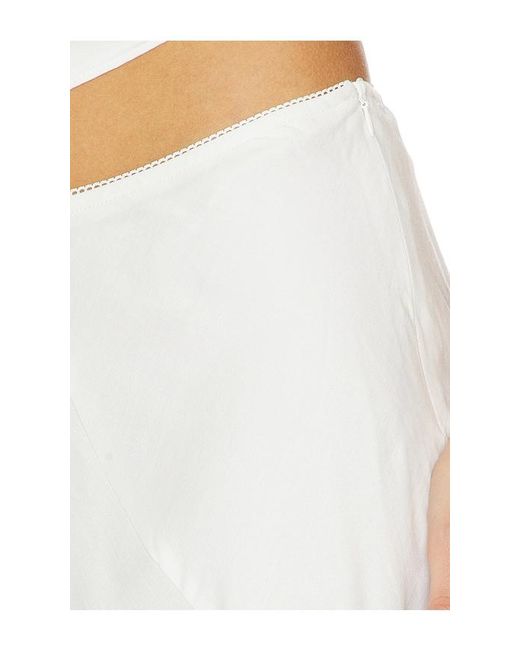 Nia White Melodia Skirt