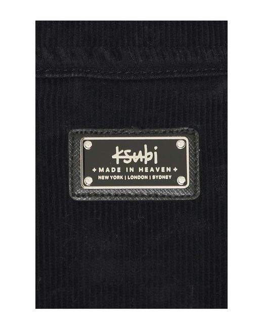 Ksubi Black Slim Trucker Jacket
