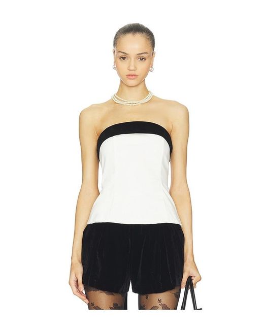 Maude Club White Cassie Top
