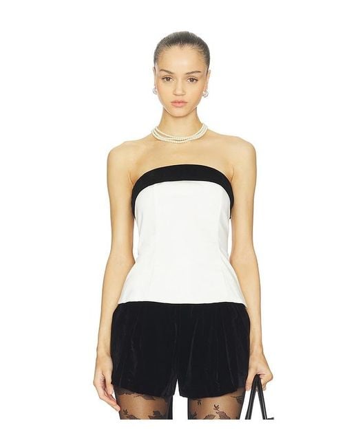 Maude Club White Cassie Top