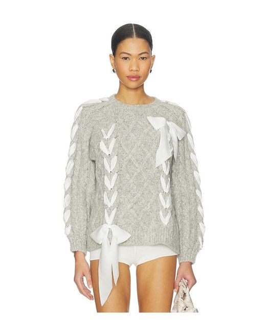 LoveShackFancy White Strick Kloss