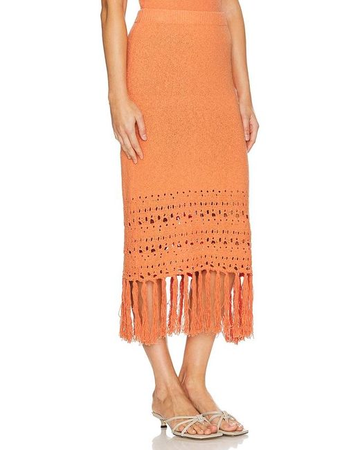 Rails Orange Kaja Skirt