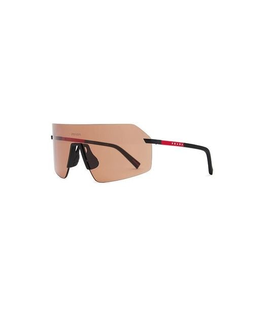 Prada Sonnenbrille in Natural für Herren