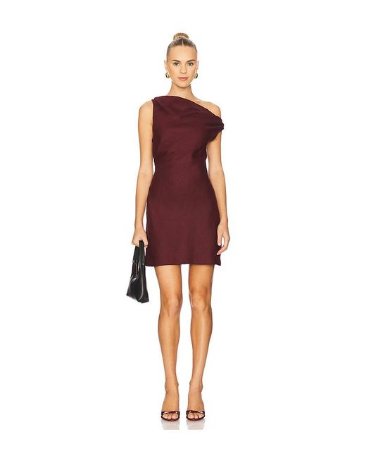 Faithfull The Brand Red Suis Mini Dress