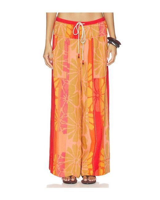 Free People Orange Devella Set