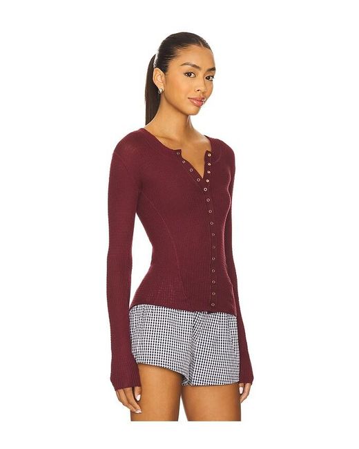 Free People Red X Intimately Fp Going Places Cardi