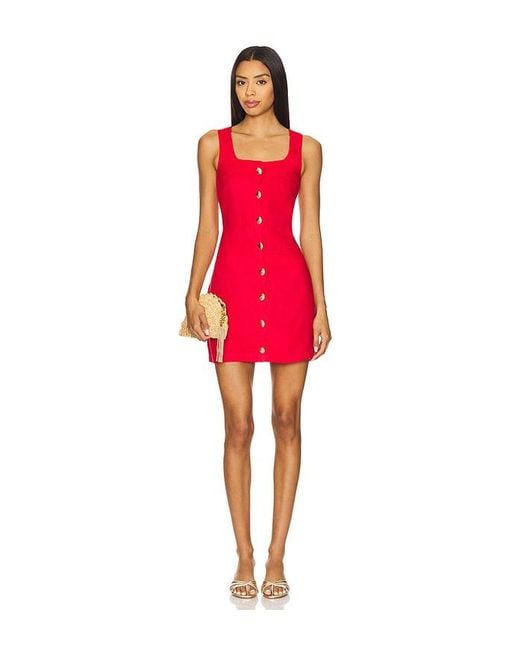 Yumi Kim Red Oracle Dress