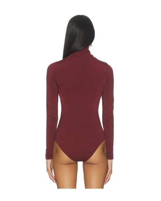Wolford Red Colorado Bodysuit