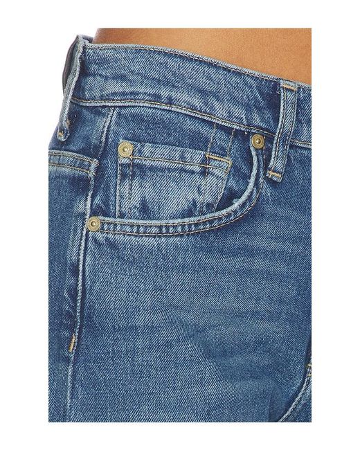 7 For All Mankind Blue Tess Trouser Jeans