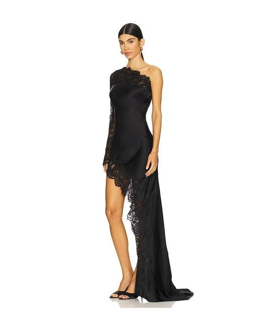 MAJORELLE Black Saskia Gown