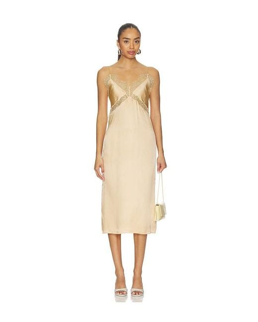 Anine Bing Natural Carissa Dress