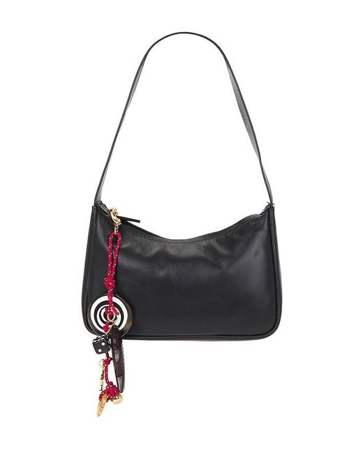 Timeless Pearly Red Charms Rope Keychain