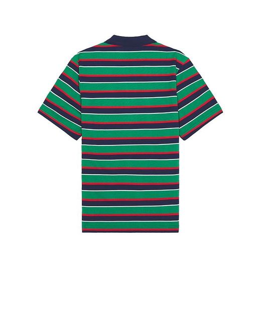 Nike Green Striped Polo for men