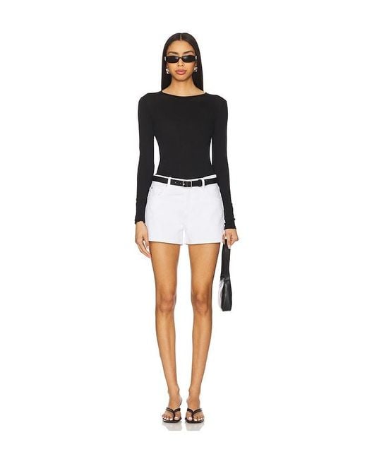 FRAME Black Hang Short