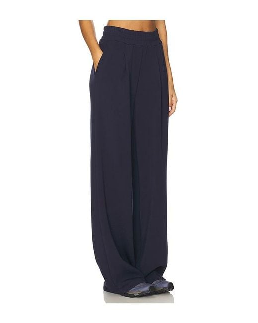 Varley Blue The Extra Wide Leg 29.5 Pant