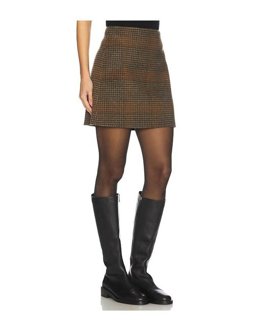 Theory Multicolor Clean Mini Skirt