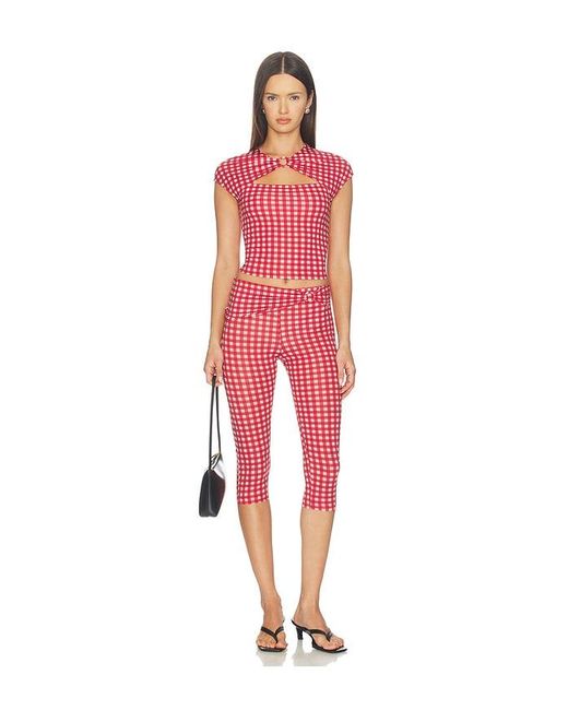 FRAME Red X Alexandra Leclerc The Casino Capri