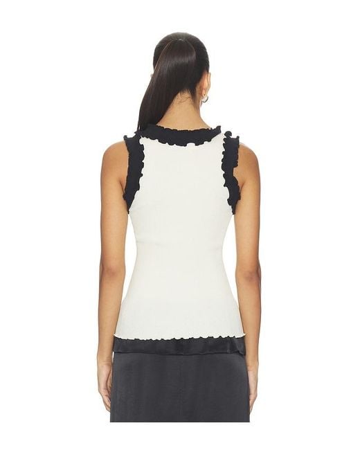 OperaSPORT White Rosalie Seamless Top