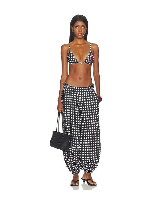 WeWoreWhat Black Pull On Balloon Pant