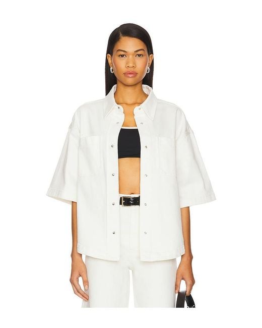 IVY & OAK White Erica Top