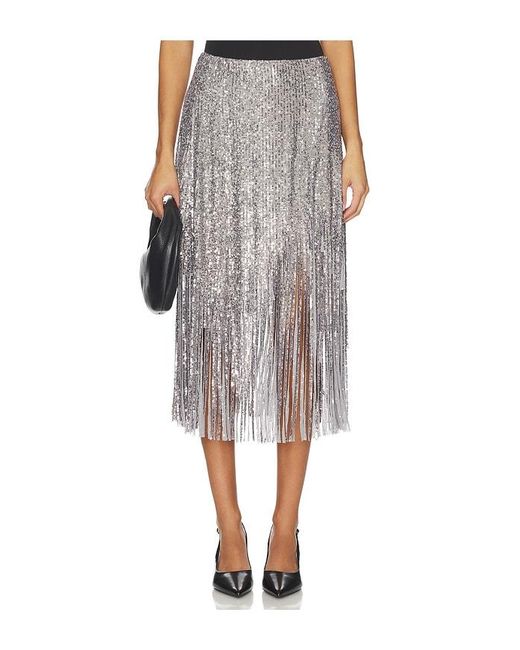 Bevza Gray Sunbeams Skirt